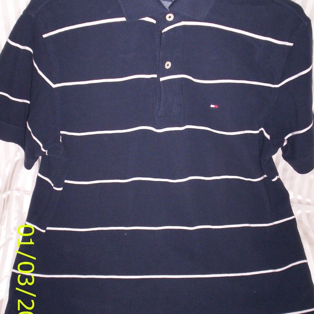 Mens Tommy Hilfiger Polo Shirt Size Medium